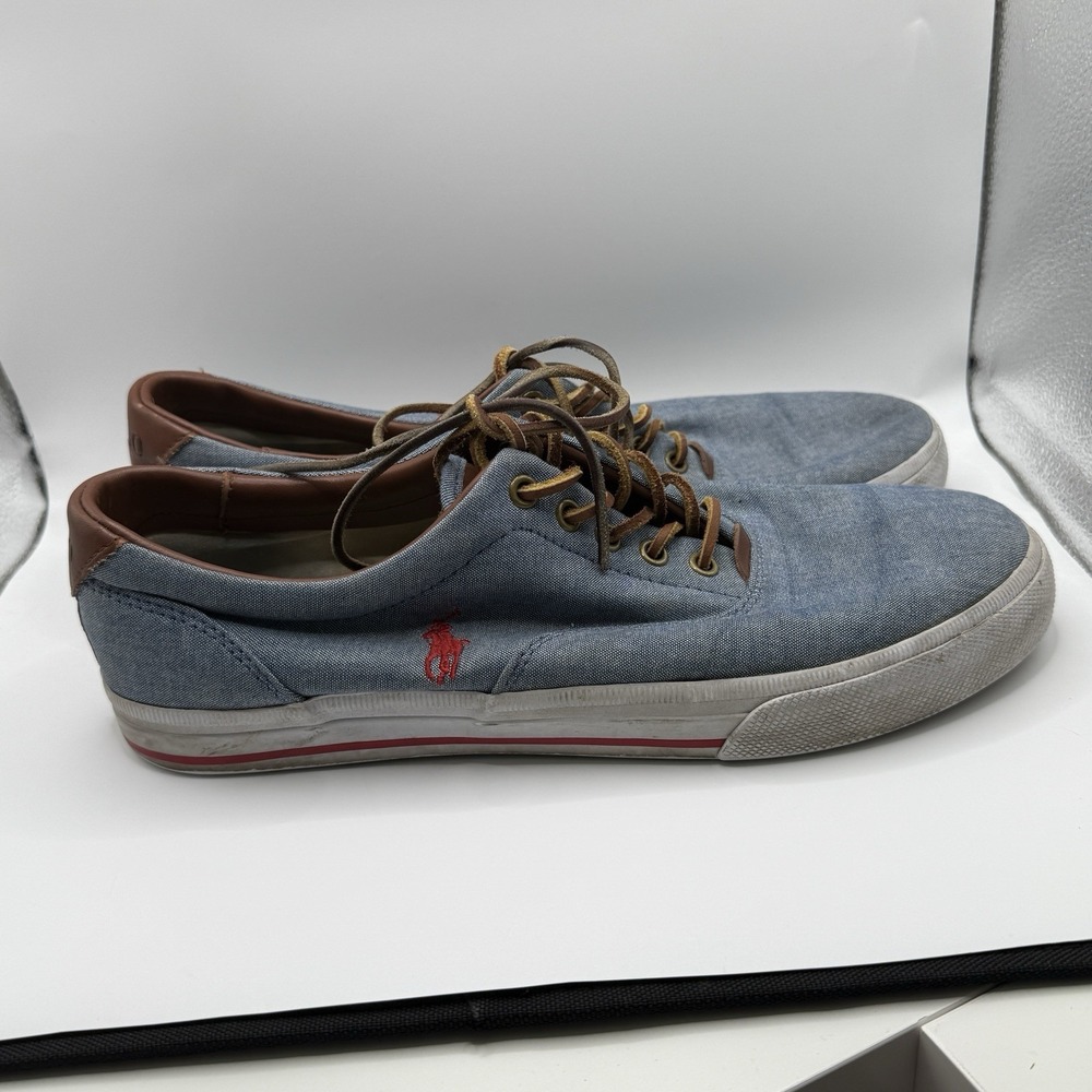 Polo Ralph Lauren 'Vaughn' Low Top Casual Sneaker- Light Denim Blue‎ - 11D (X6)